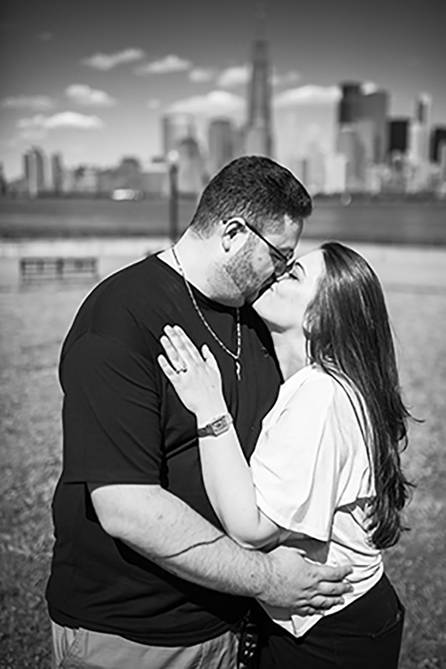 couple just engaged